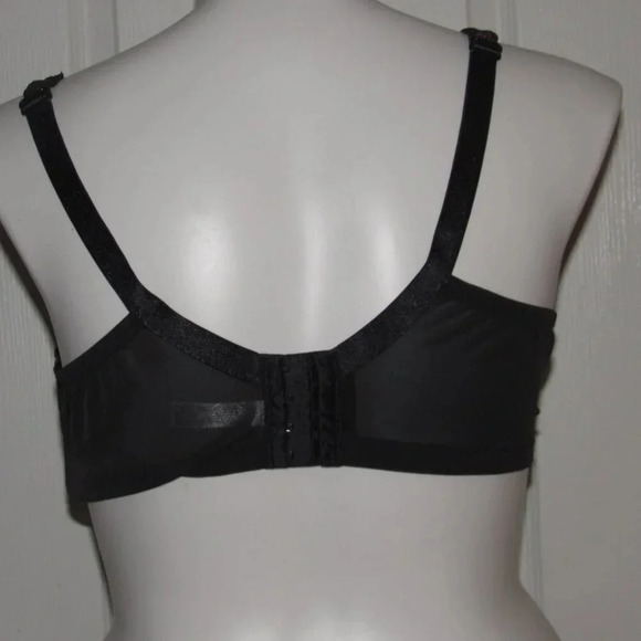 CACIQUE Lace Red Black Full Coverage Bra Size 44DD - Picture 3 of 4